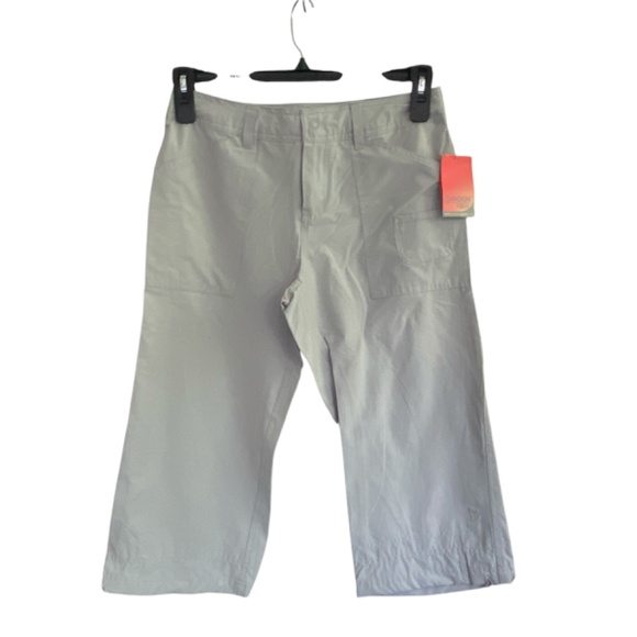 DANSKIN Now Capri Bundle Two Pairs Like New Navy & Soft Silver Sports Size 4/6 - Picture 3 of 11